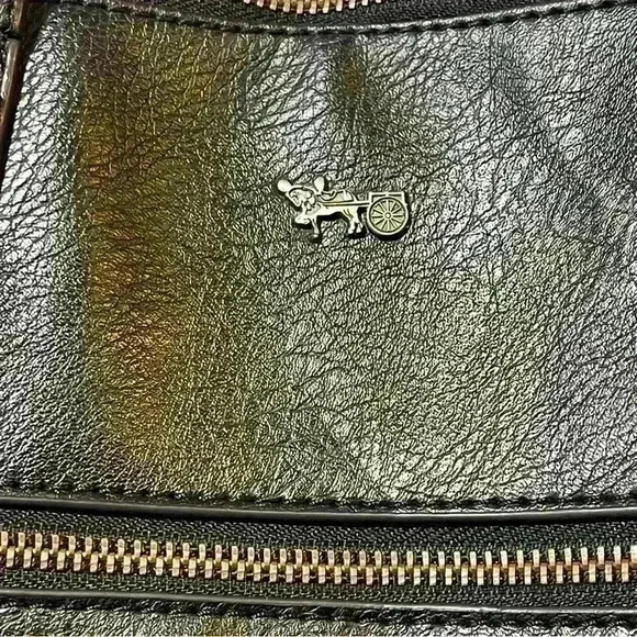 Matthew And Julian Purse Hand Bag Black Outdoor Travel Vacation Resort Pockets - Picture 4 of 10